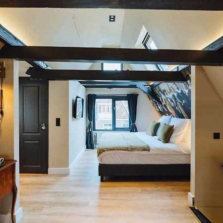 Lok Historics Luxury Art-Inspired Loft In Historic City Centre! Haarlem Eksteriør billede