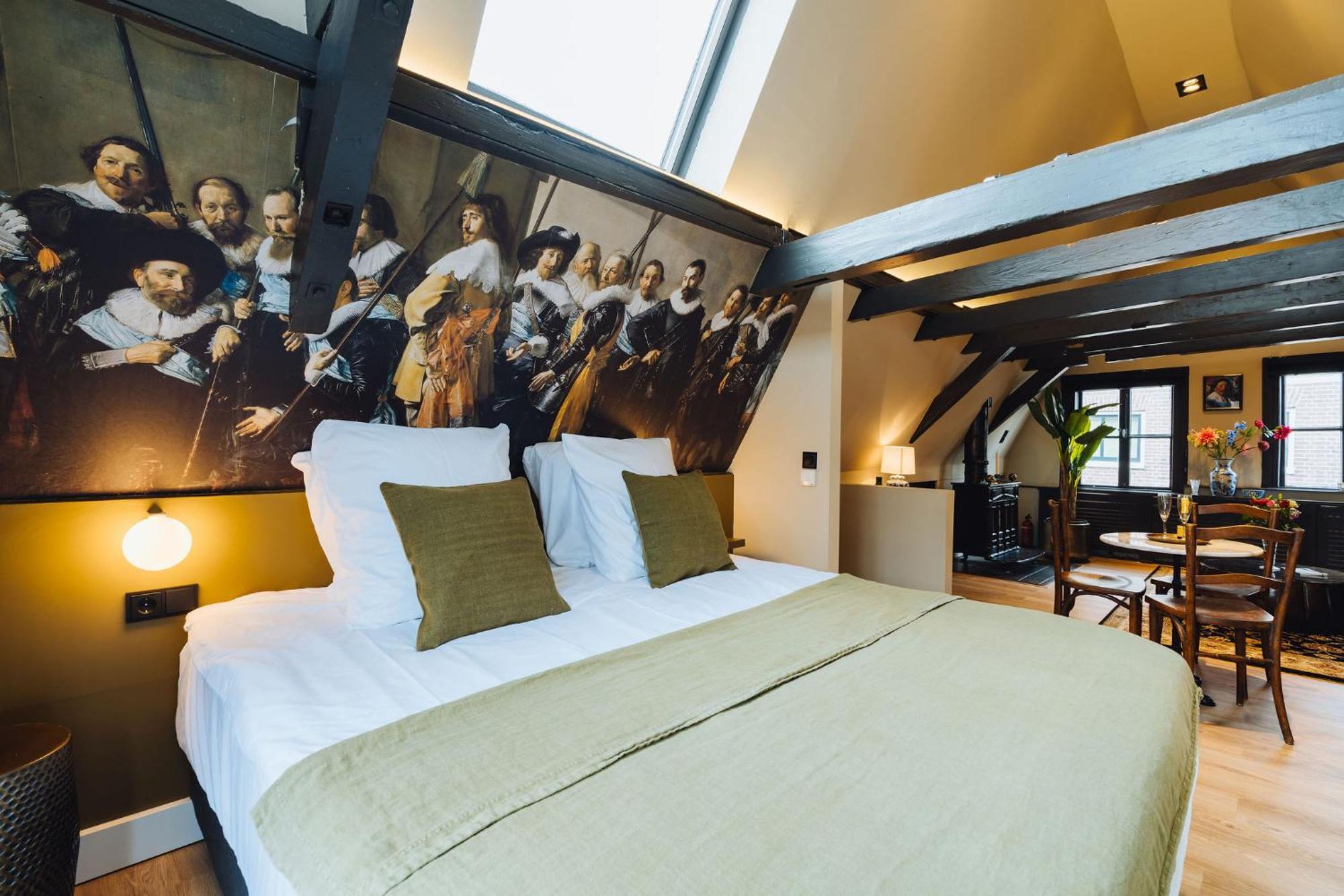 Lok Historics Luxury Art-Inspired Loft In Historic City Centre! Haarlem Eksteriør billede